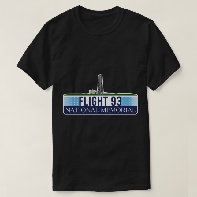 Camiseta Monumento Nacional al Vuelo 93 (Diseño del anverso)