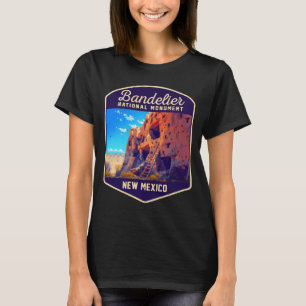 Camiseta monumento nacional bandelier nuevo méxico senderis