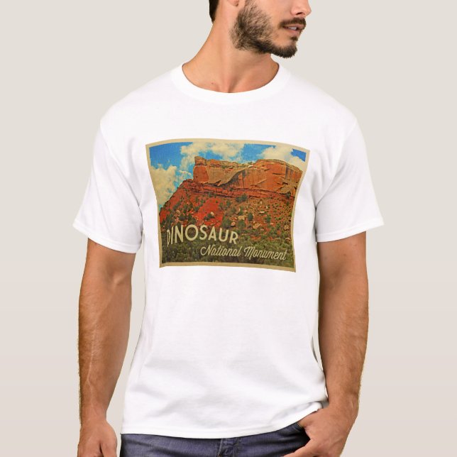 Camiseta Monumento Nacional de Dinosaurios (Anverso)