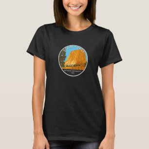 Camiseta Monumento Nacional de la Torre de los Diablos Wyom