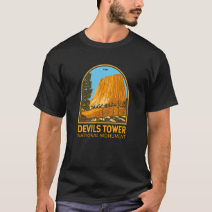 Camiseta Monumento Nacional de la Torre de los Diablos Wyom