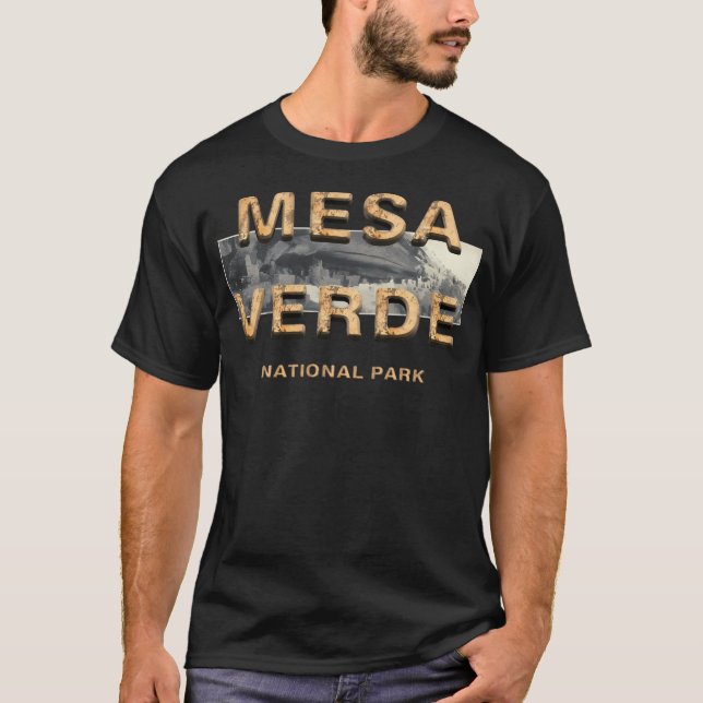 Camiseta Monumento nacional de Mesa Verde (Anverso)