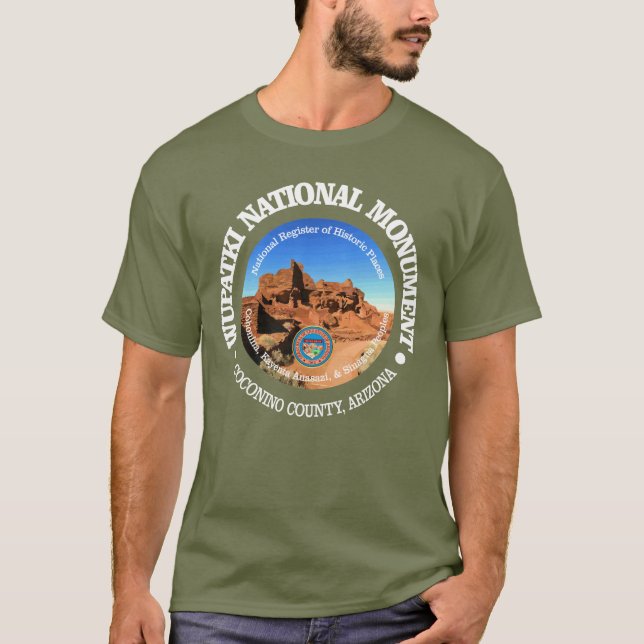 Camiseta Monumento nacional de Wupatki (Anverso)