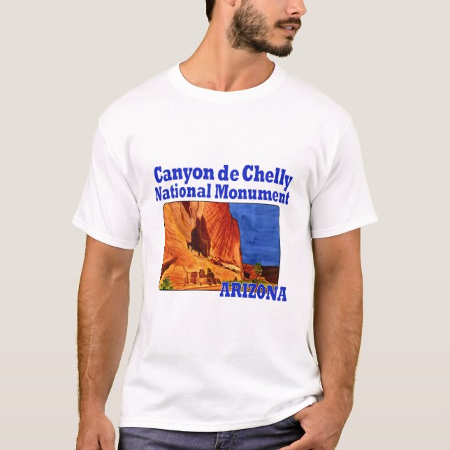 Camiseta Monumento Nacional del Cañón de Chelly, Arizona (Anverso)