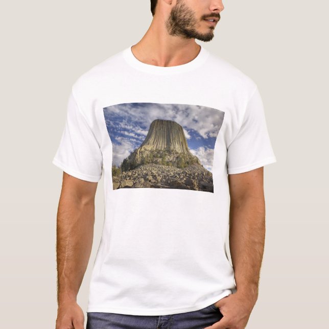 Camiseta Monumento Nacional Devils Tower (Anverso)