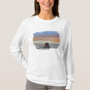 Camiseta Monumento Nacional Devils Tower, Tormenta al Atard