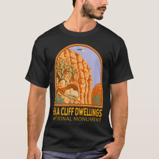 Camiseta Monumento Nacional Gila Cliff Dwellings Nuevo Méxi