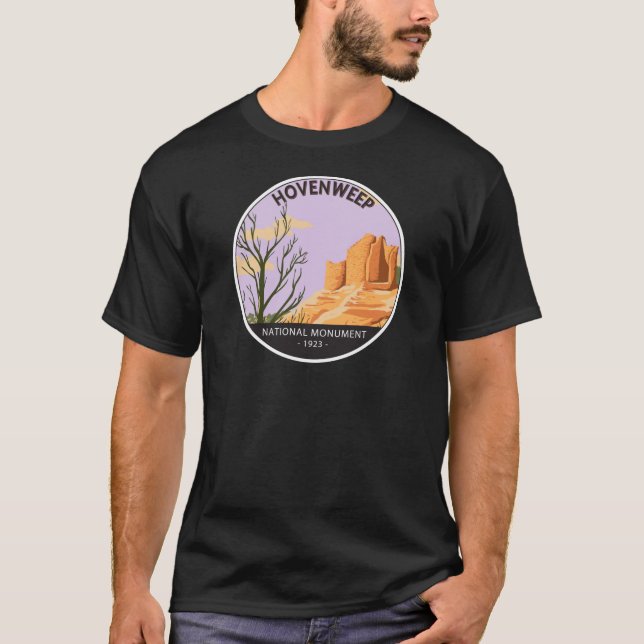 Camiseta Monumento Nacional Hovenweep Castillo de Cutneck (Anverso)
