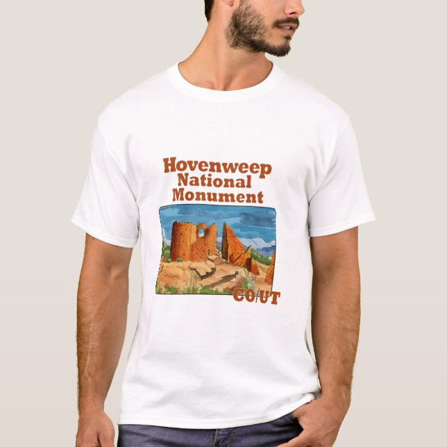 Camiseta Monumento Nacional Hovenweep, CO/UT (Anverso)