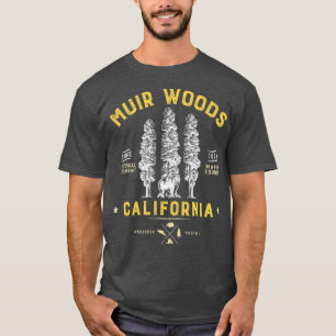 Camiseta Monumento Nacional Muir Woods California Redwood P