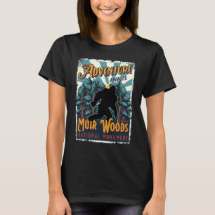 Camiseta Monumento Nacional Muir Woods California Sasquatch