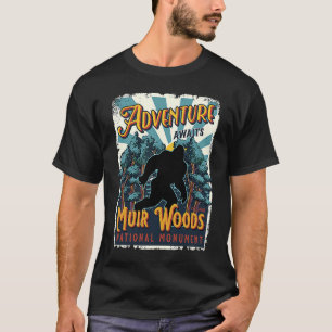 Camiseta Monumento Nacional Muir Woods California Sasquatch