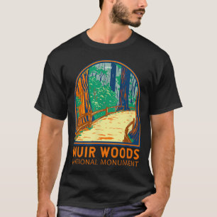 Camiseta Monumento Nacional Muir Woods Emblema de Californi