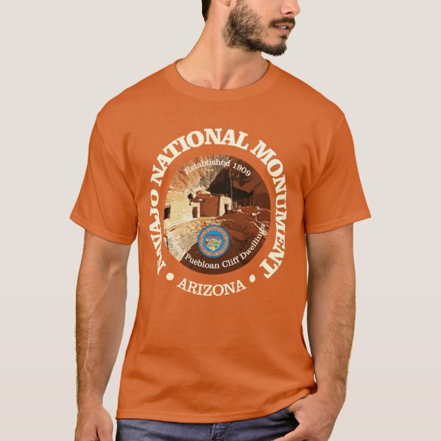 Camiseta Monumento Nacional Navajo (NM) (Anverso)
