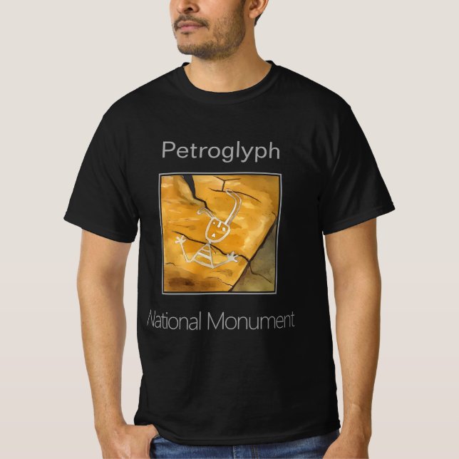 Camiseta Monumento Nacional Petroglifo, Nuevo México (Anverso)