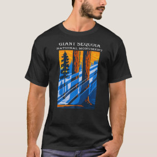 Camiseta Monumento Nacional Sequoia Gigante Sierra Nevada C