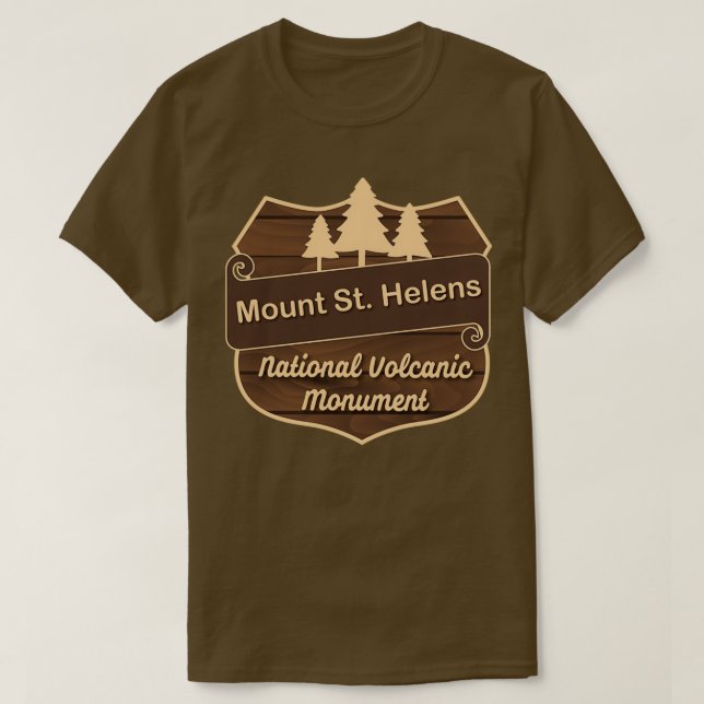 Camiseta Monumento volcánico nacional Mount St Helens Class (Diseño del anverso)