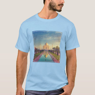 Camiseta Monumentos Colores del Taj Mahal