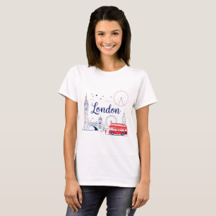 Camiseta Monumentos emblemáticos de Londres