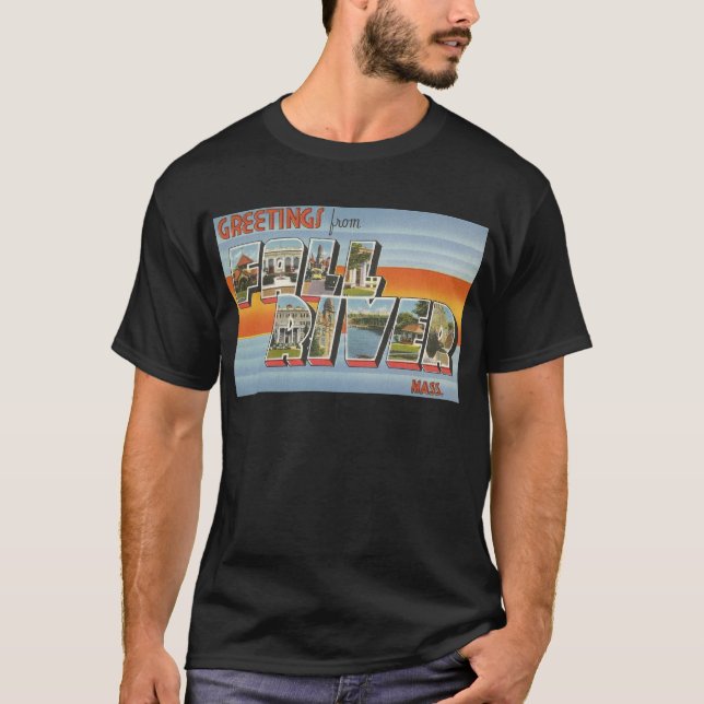 Camiseta Monumentos emblemáticos de Massachusetts (Anverso)