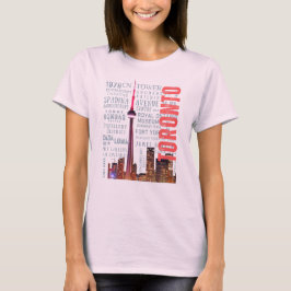 Camiseta Monumentos emblemáticos de Toronto