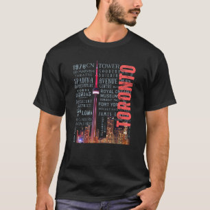 Camiseta Monumentos emblemáticos de Toronto