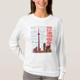 Camiseta Monumentos emblemáticos de Toronto