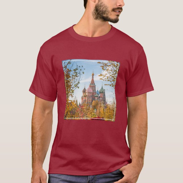 Camiseta Monuments | St. Basil's Cathedral Moscow (Anverso)