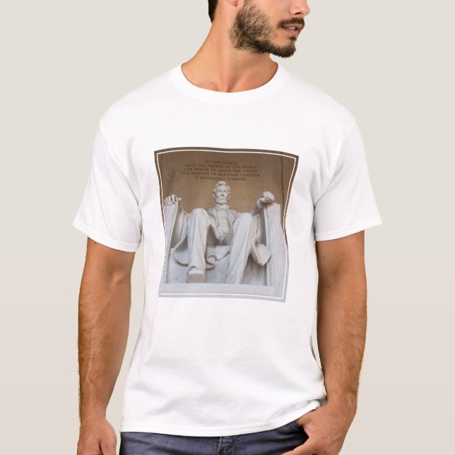 Camiseta Monuments | The Lincoln Memorial (Anverso)