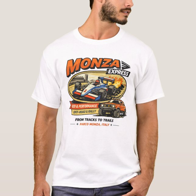 Camiseta Monza Express Rally (Anverso)