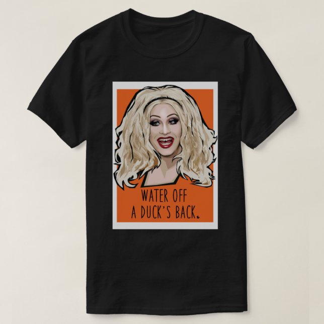 Camiseta Monzón de Jinkx - agua de los patos de vuelta (Diseño del anverso)