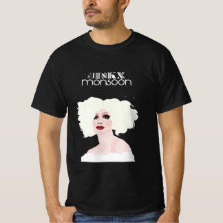 Camiseta Monzón Jinkx blanco y negro