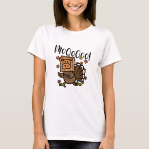 Camiseta Moo de Turquía soy un día de acción de gracias div