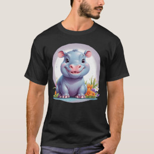 Camiseta moo deng baby divertido