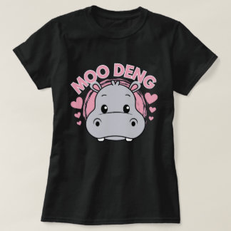 Camiseta Moo Deng - Baby Pygmy Hippo
