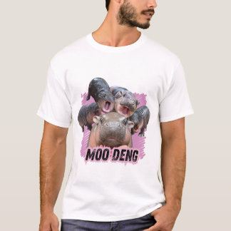 Camiseta Moo Deng Bootleg Rap Shirt | Moo Deng Shirt