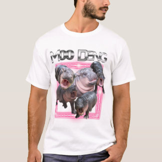 Camiseta Moo Deng Bootleg Rap Shirt | Moo Deng Shirt