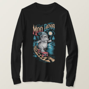 Camiseta Moo Deng Hippo encantador