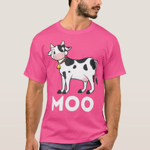 Camiseta Moo - Funny Cow Lover Famer Cattle Ranch Dairy Far