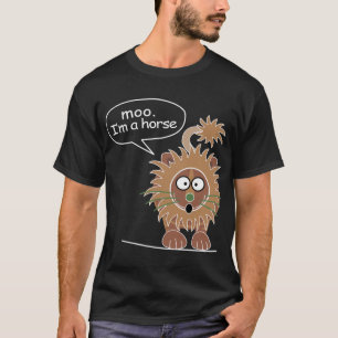 Camiseta moo im a caballo