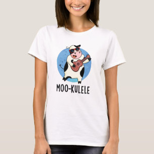 Camiseta Moo-kulele Funny Ukulele Cow Pun