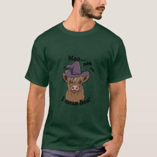 Camiseta Moo, me refiero a Boo Witch Cow