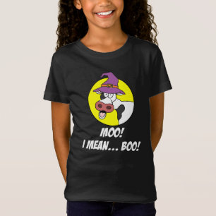 Camiseta Moo, me refiero a la Bruja de Boo Halloween