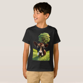 Camiseta Moo-ning para un masaje