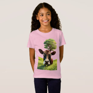 Camiseta Moo-ning para un masaje