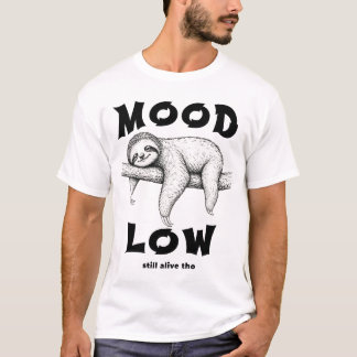 Camiseta Mood Bajo Perezoso – Vibraciones Perezosas Diverti