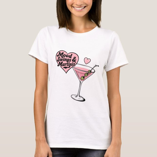 Camiseta Mood Swings & Martinis Tee (Anverso)