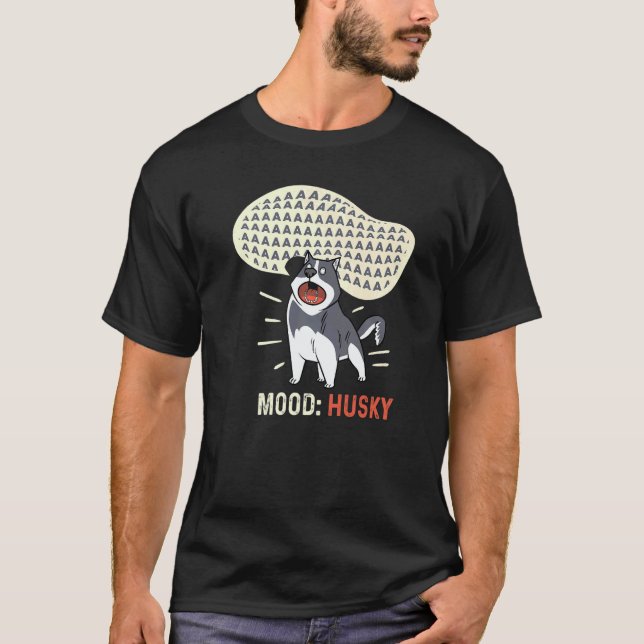 Camiseta MoodHusky Moody Person   (Anverso)