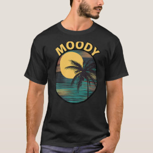 Camiseta Moody Beach Family Vacation Travel Gráfico de vera