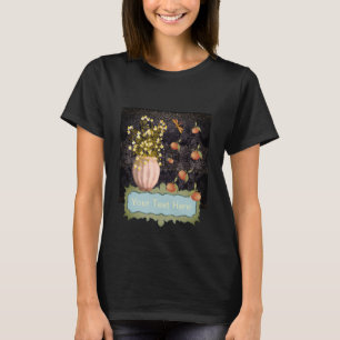 Camiseta Moody Floral decorativa